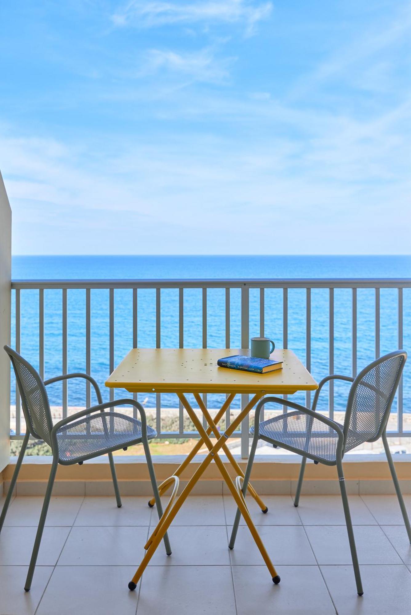 Crete - Heraklion Sea View Apartment 1 Buitenkant foto